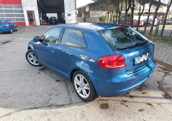 Audi A3 cena 19900 przebieg: 193000, rok produkcji 2008 z Koszalin małe 67
